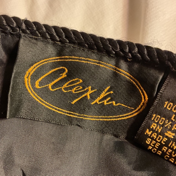 Vtg Alex Kim Patchwork Shacket Boho Artsy Lampwork Buttons M Gorgeous - Picture 6 of 8